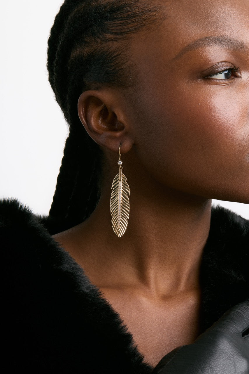 Feather Earrings
