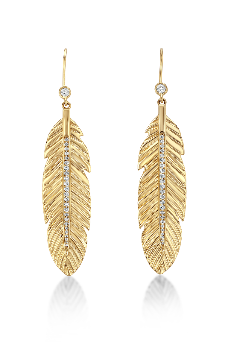 Feather Earrings